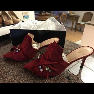 Red Nine West Heels 👠